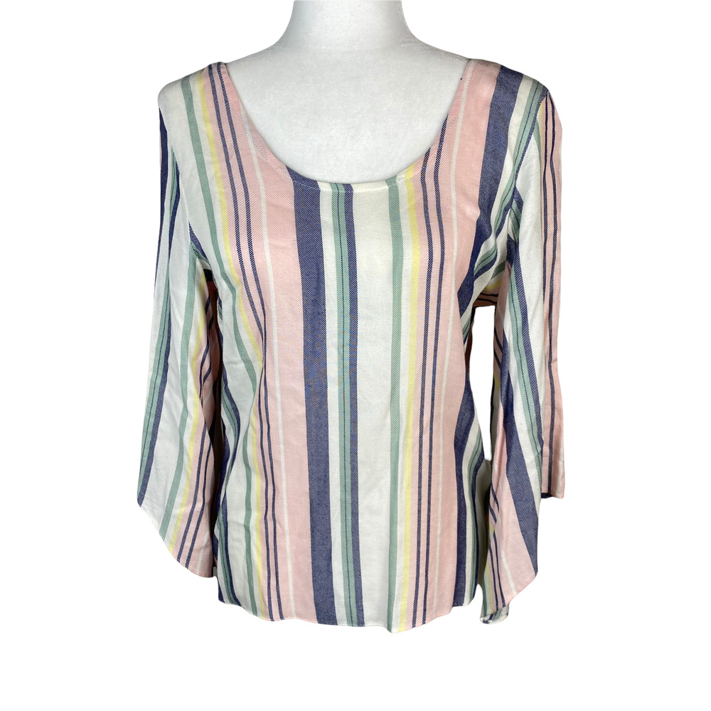 Supply & Demand Crawford Striped Top Size Small - Picture 5 of 9